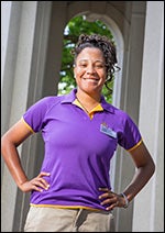 Recreation and Leisure Studies graduate student Brittany Washington, pictured above, worked with Dr. Paige Schneider on the Roanoke River Mayors Association project.