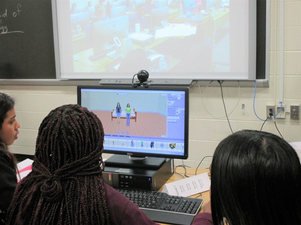 Twenty-two middle and high school girls from Pitt County learned how to code and build websites during a recent Management Information Systems (MIS) Science, Technology, Engineering and Mathematics (STEM) Camp. (contributed photos) 