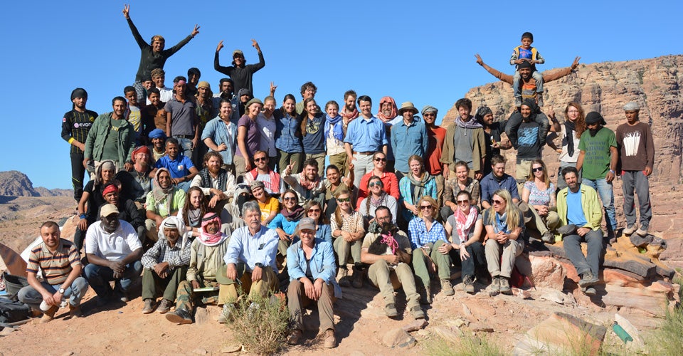 The students gained hands-on knowledge of archaeological field work and experienced Middle Eastern culture.