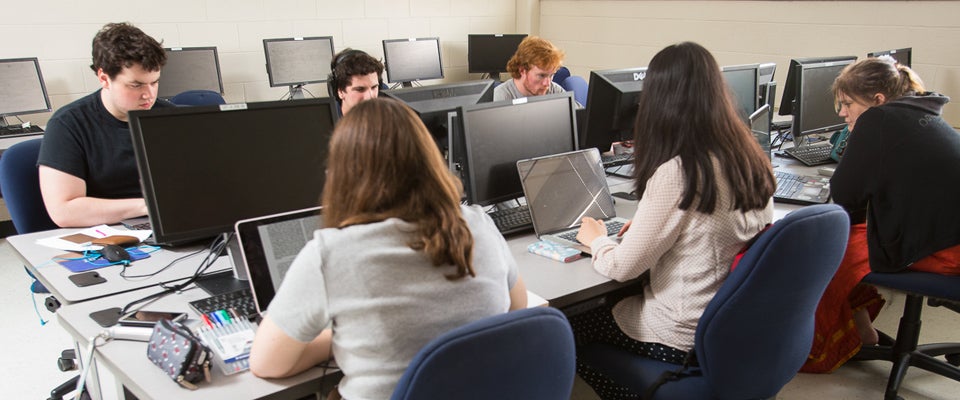 Although digital scholarship got started a couple of decades ago, it is now surging at ECU. (Photo by Cliff Hollis)