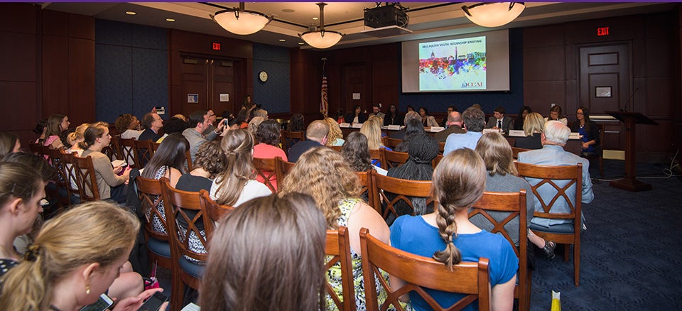 The panel presentation designed to educate members of Congress about "adoption disruption” versus “adoption dissolution" and other legislative recommendations is shown below.