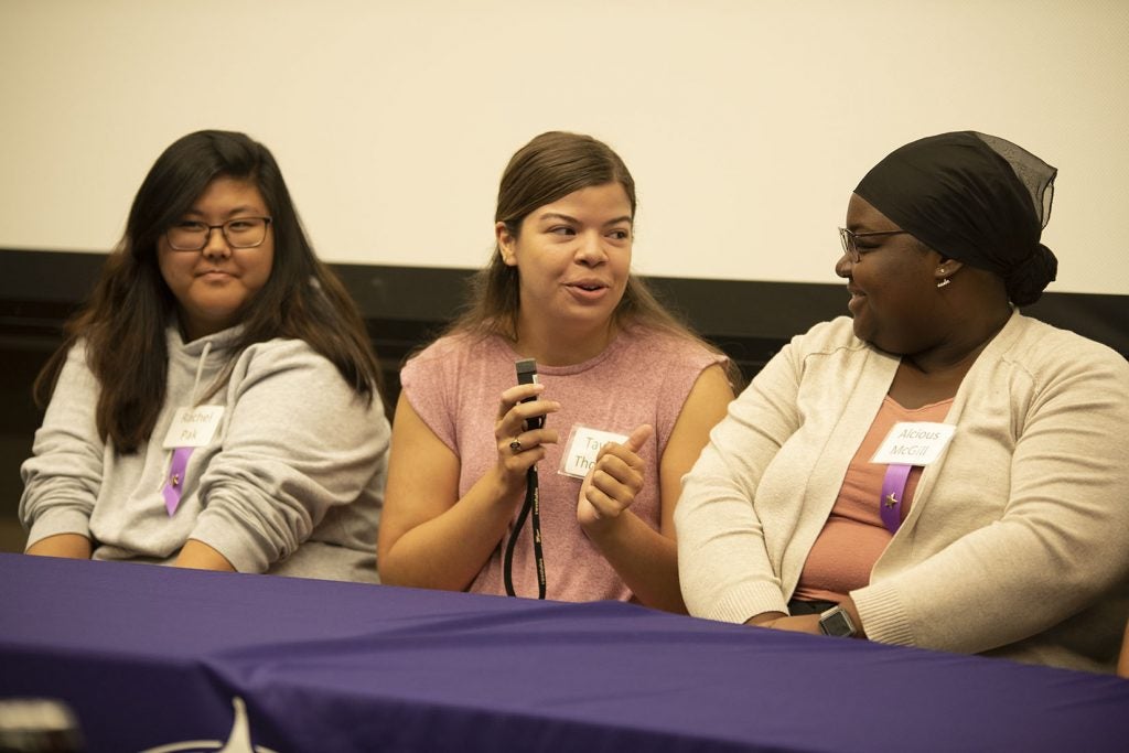 •A panel of diverse students discussed misconceptions about their culture and what they wished others understood.