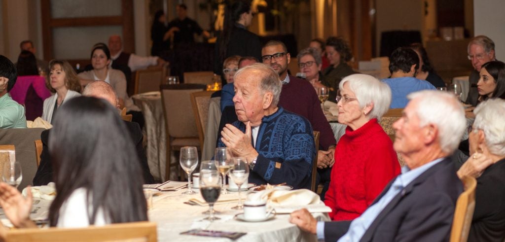 Guests enjoy the author recognition event. (Photo contributed by Michelle Messer)