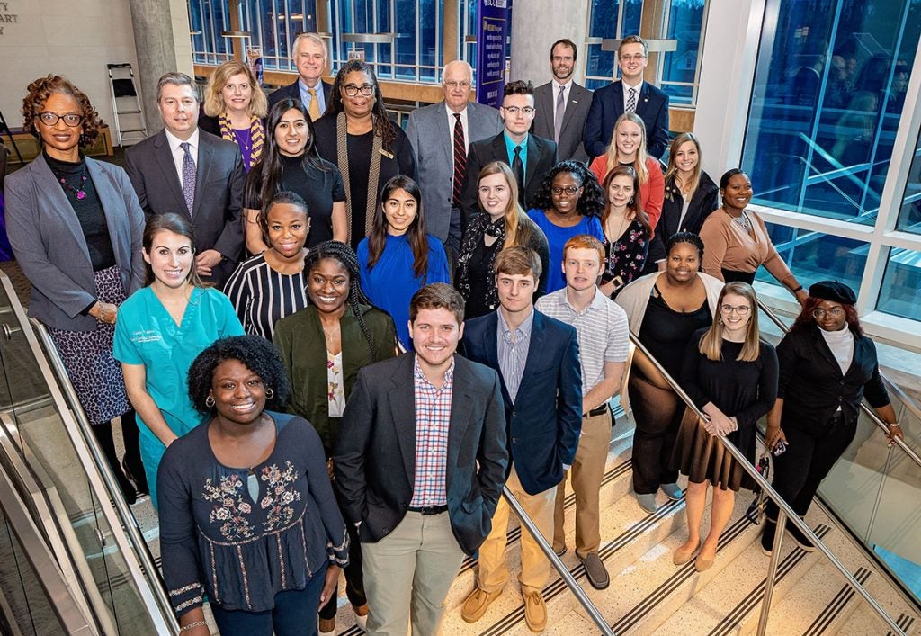 The sixth annual Golden LEAF scholars luncheon was Jan. 29 in the Main Campus Student Center. There are 73 ECU students currently benefitting from the program.