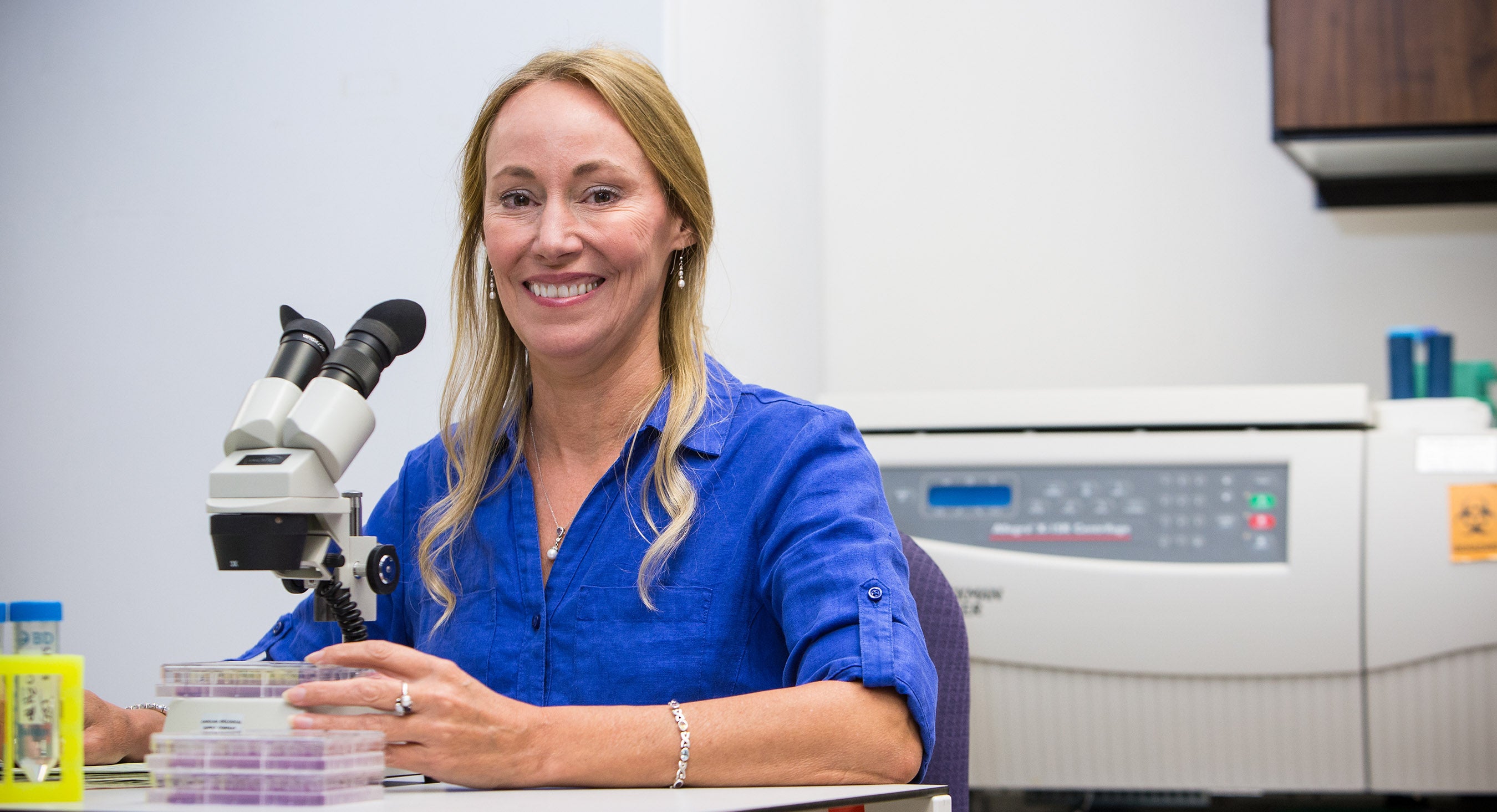 Dr. Rachel Roper was part of the team that first isolated, sequenced and analyzed the genome for SARS, a coronavirus, during an outbreak in 2003.