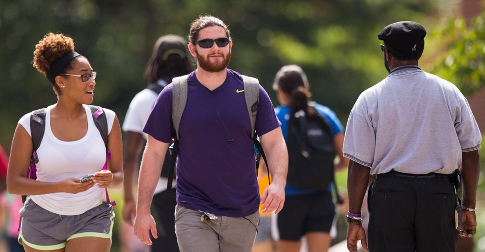 For the fifth consecutive year ECU received the HEED award for its commitment to diversity and inclusion. (Photo by Cliff Hollis)