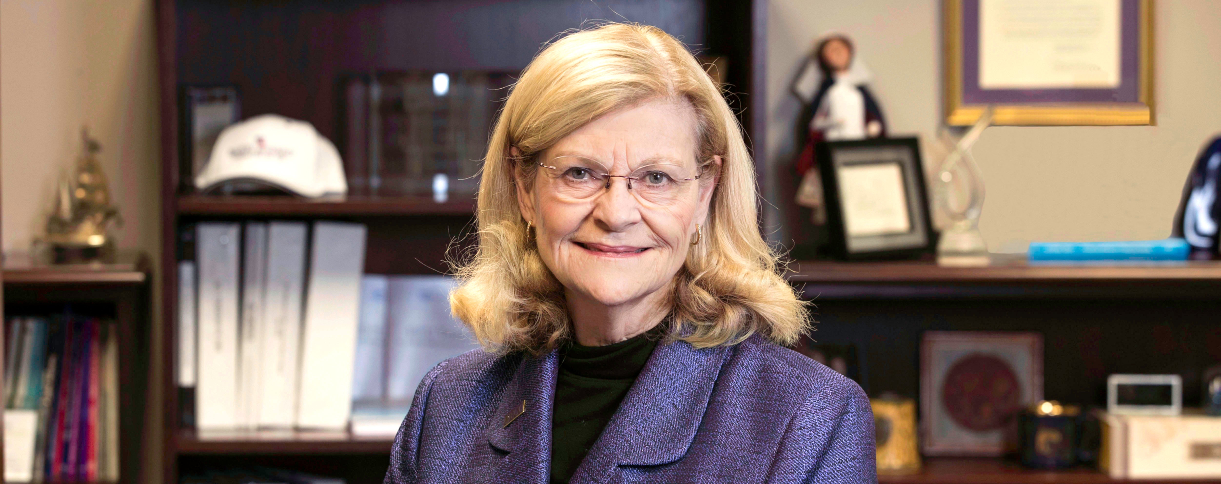 Dr. Phyllis Horns, vice chancellor of the health sciences division, will step down after nearly 10 years in the role.