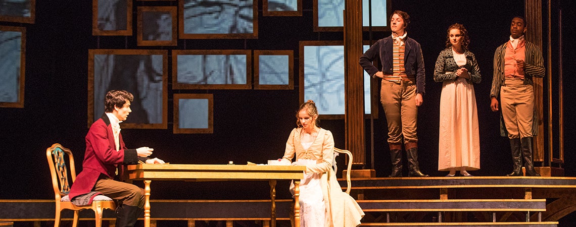 Students in ECU’s School of Theatre and Dance are performing “Sense and Sensibility” through Oct. 3.