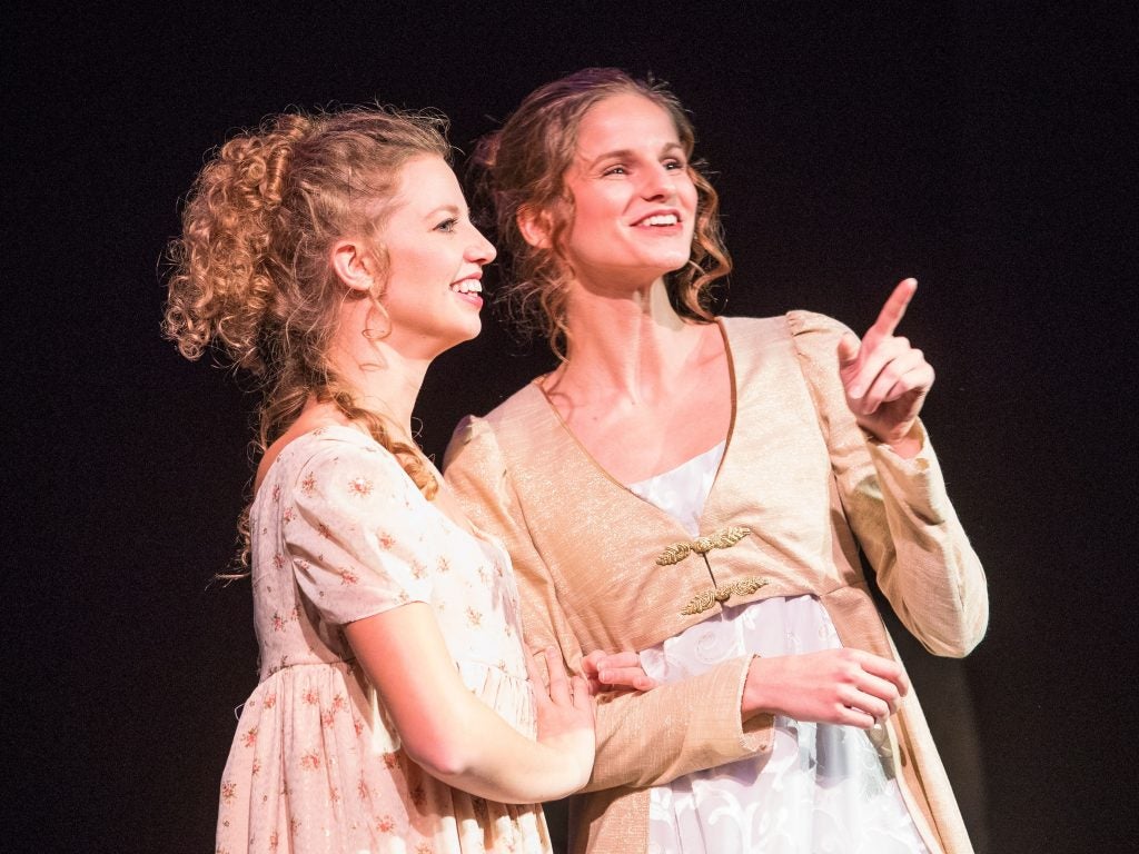 The play focuses on the Dashwood sisters – Elinor and Marianne – after the death of their father.