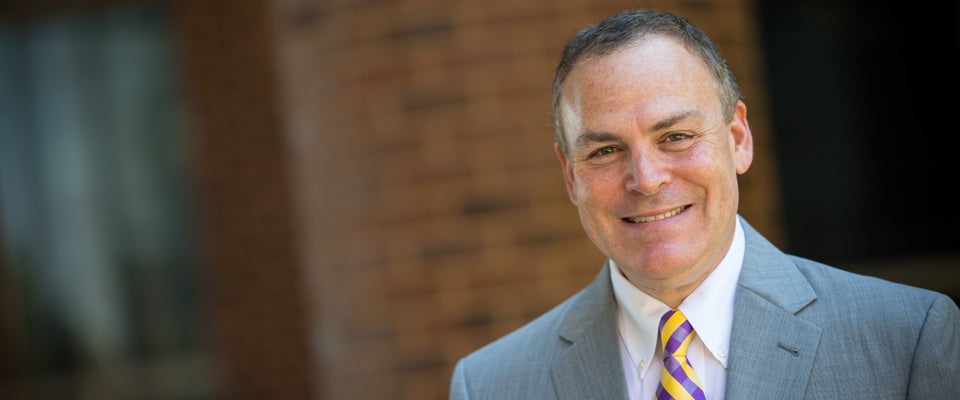 Dr. Robert Orlikoff started work as dean of the College of Allied Health Sciences on Aug. 1. (Photo by Cliff Hollis)