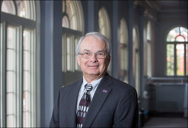 ECU College of Business Dean Stan Eakins, pictured above, said that a consistent goal in the college is to prepare students who can think and lead in the business world of today. (Photo by Jay Clark)