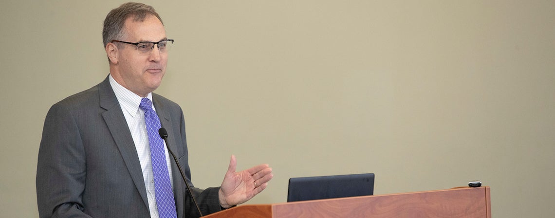 Steve Long, member of the UNC Board of Governors, presented a report on the BOG’s activities.