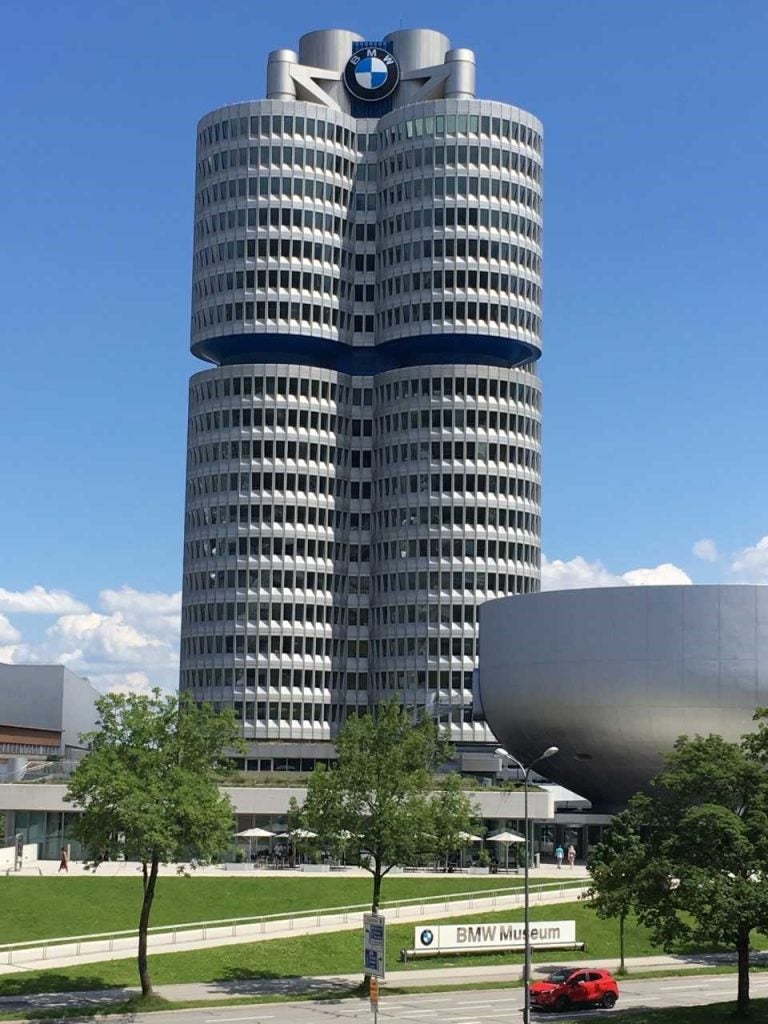 The BMW Museum in Munich, Germany
