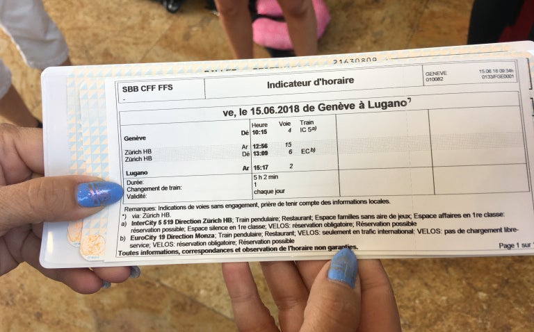 Symone Spaulding's ticket to Zurich