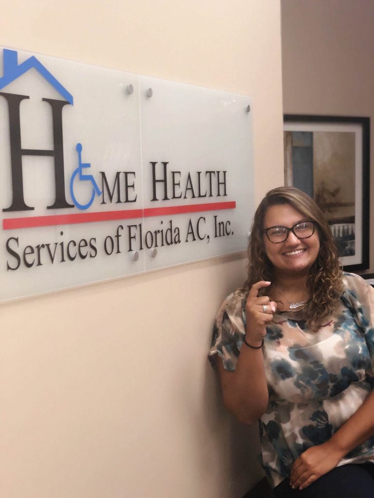 Marianna Rodriguez, speech and hearing science major: Home Health Services of Florida AC Inc