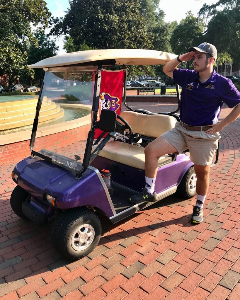 Troy Nance, political science major: ECU Office of Student Transitions