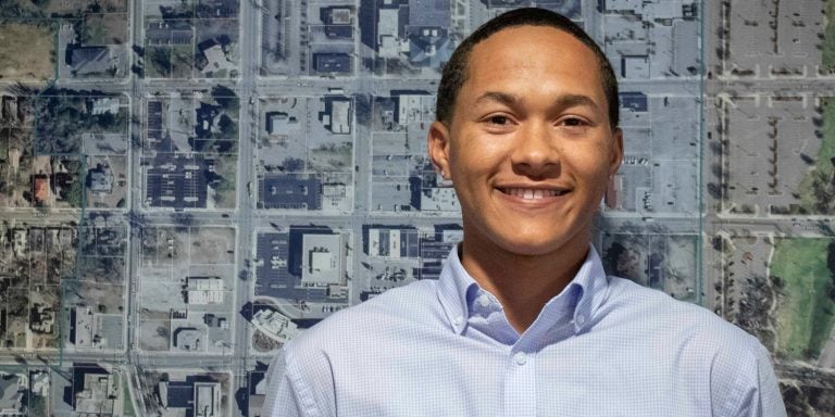 Through his summer internship with Uptown Greenville, William Stanton used his mapping skills and geographic information system mapping technology to pinpoint areas where extra parking spaces could be added.