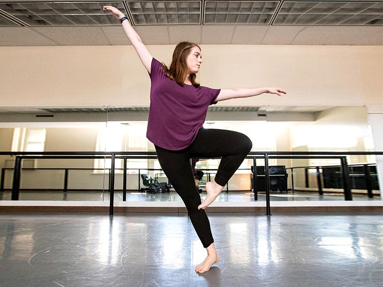 Brittany Good has a passion for dance.