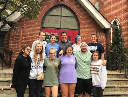Freshman Access Scholarship students visit Washington, D.C., on a fall break trip. (Contributed photo)