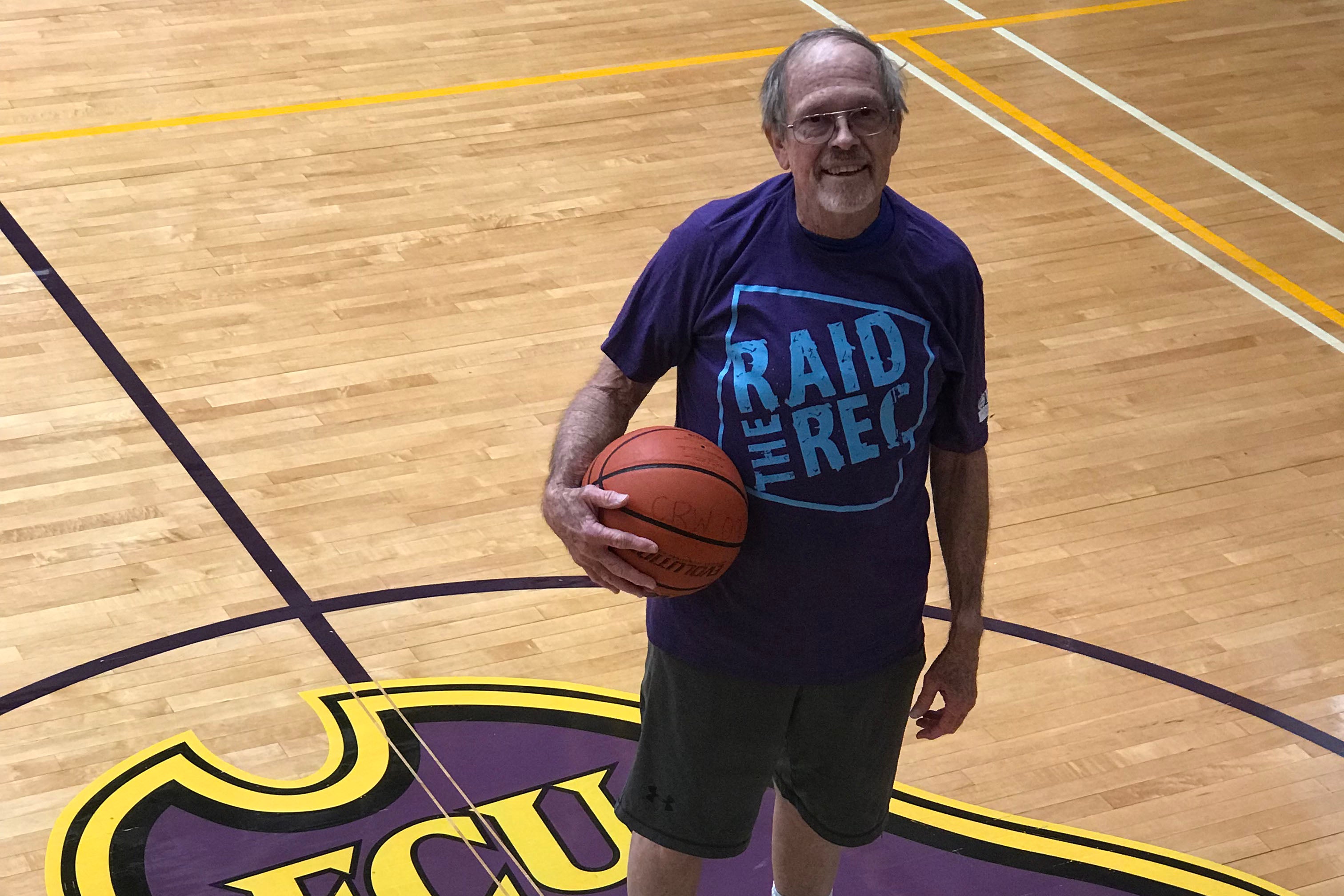 Dr. Kirkland at the ECU Campus Recreation & Wellness Center