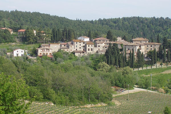 Tuscany villas and vineyards