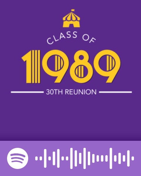 Class of 1989: 30th Reunion playlist