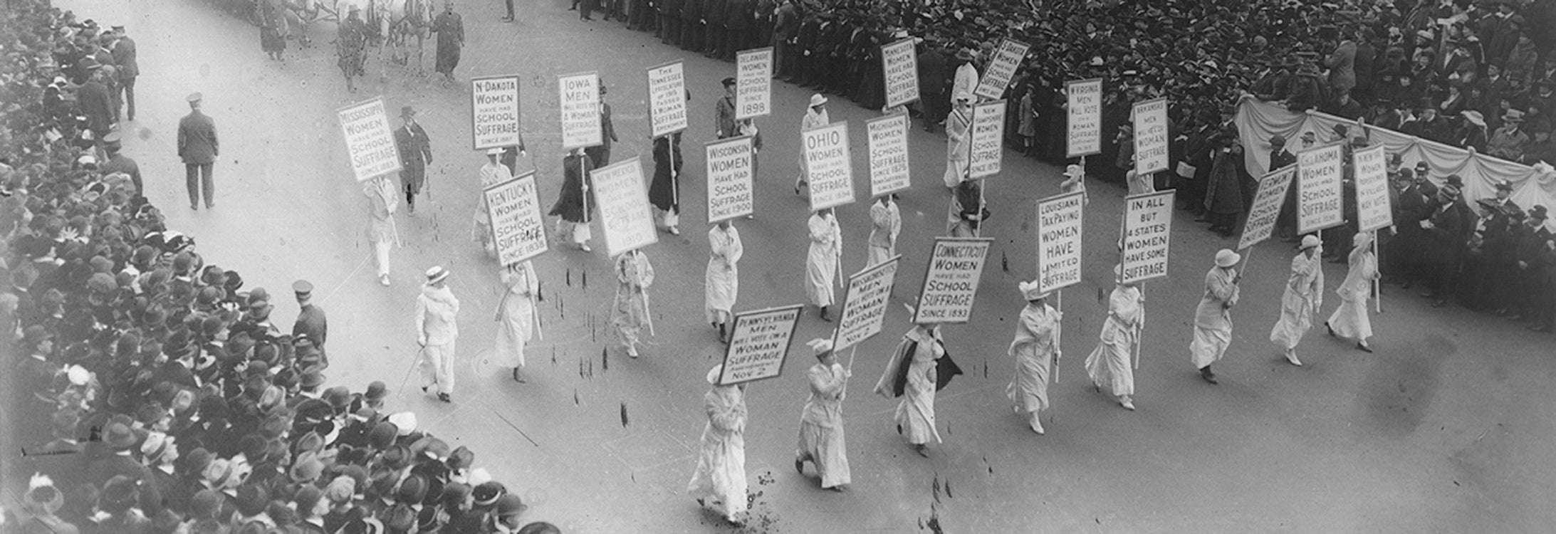 100 Years of Women's Suffrage: A look back at the movement