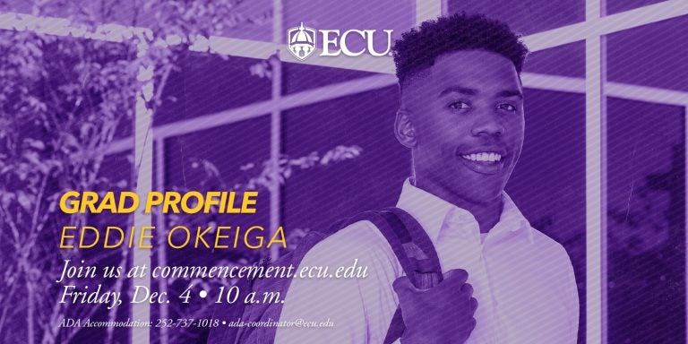 Grad Profile: Eddie Okeiga