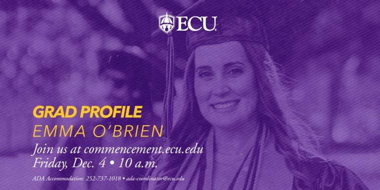 Grad Profile: Emma O'Brien