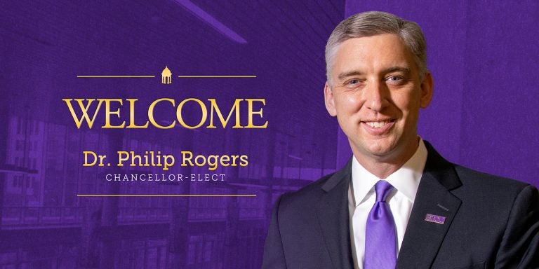 Welcome Dr. Philip Rogers, Chancellor-Elect