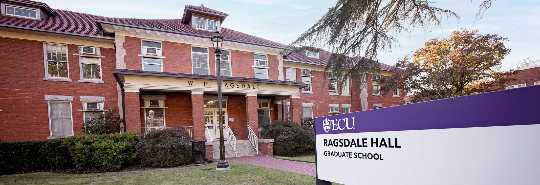 Ragsdale Hall, ECU Graduate School