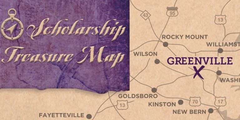 Scholarship Treasure Map: Greenville marks the spot.