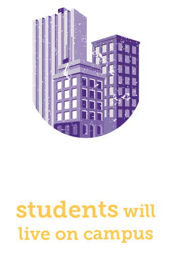 1,900 students will live on campus