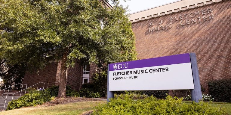 The School of Music received a record donation from former faculty member Beatrice Chauncey. (Photo by Rhett Butler)