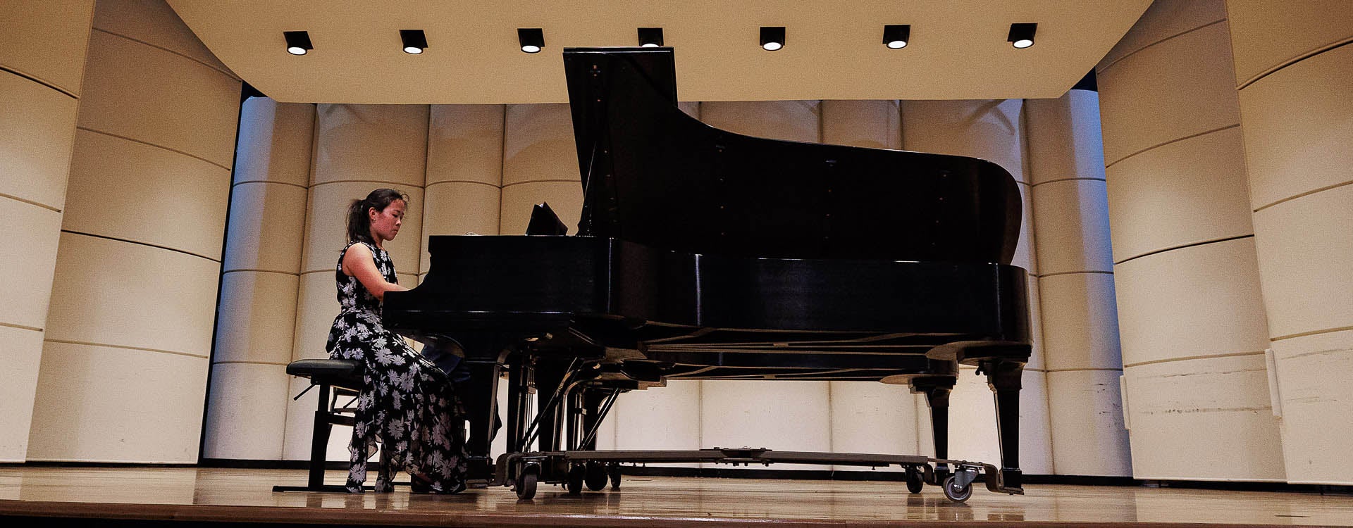 Yao performs during the East Carolina Piano Festival. 