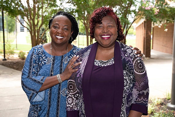 The Lillie Rose Scholarship was established in 2021 by Dr. Sharona Johnson (’05, ’17) and Dr. Daphne Brewington (’90, ’98, ’13) in memory of their mothers, Rose Marie Gay-Griffin and Lillie Mann Holloway. 