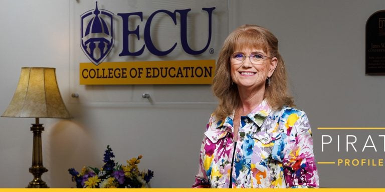 She’s been skydiving and was in a movie, but LuAnn Sullivan is proud of her nearly 34 years working at East Carolina University.