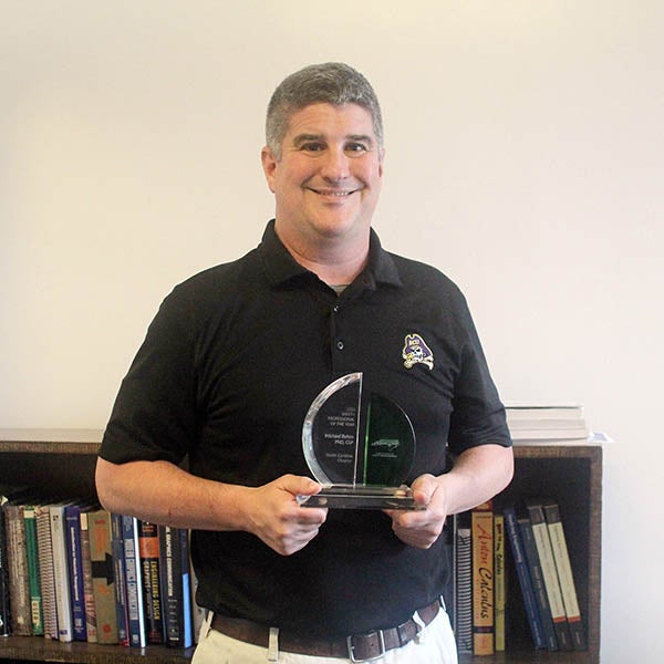 Dr. Michael Behm was named the 2022 Safety Professional of the Year by the North Carolina chapter of the American Society of Safety Professionals. 