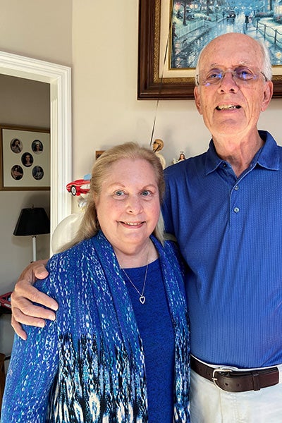 Dr. Mack Worthington and his wife, Donna, recently established a scholarship to support students from eastern North Carolina with an interest in majoring in mathematics or mathematics education. 