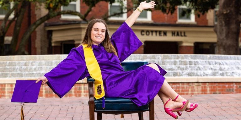 Abby Coderre, of Wilmington, becomes a member of Pirate Nurse Nation, having completed nursing school and treatment for an aggressive form of cancer simultaneously.