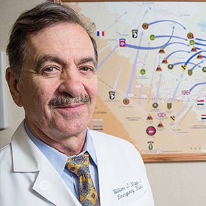 William J. Meggs, professor of emergency medicine at the Brody School of Medicine, is one of the presenters participating in the online program.