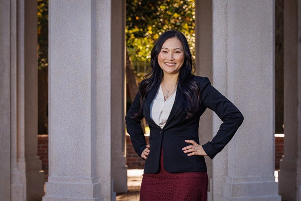 Stanford completed her dissertation on bridging academic barriers for pregnant and parenting students.
