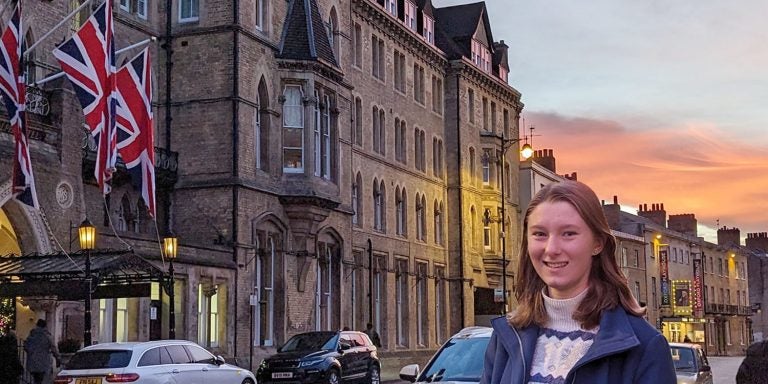 East Carolina University political science major and Honors College sophomore Tierney Reardon is expanding her global understanding while studying and interning this semester in London.
