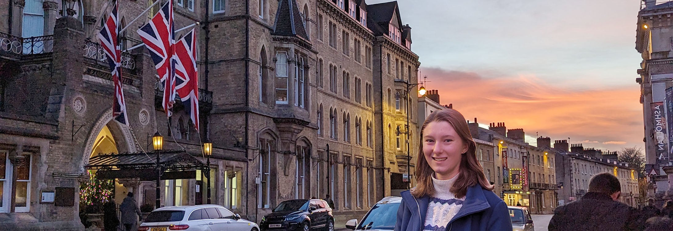 East Carolina University political science major and Honors College sophomore Tierney Reardon is expanding her global understanding while studying and interning this semester in London.