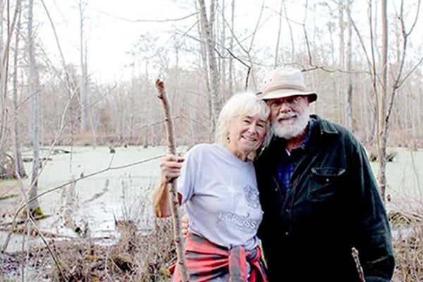 Nancy and John Bray launched A Time for Science, a learning center that provides outdoor recreation, and science and environmental education to children and families in eastern North Carolina. 