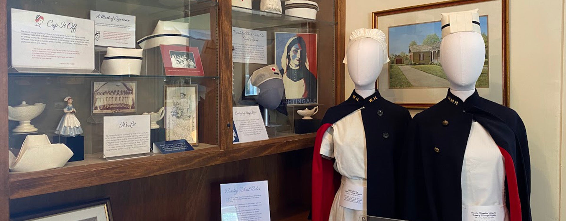 The Country Doctor Museum featured a nursing display this year as part of efforts to educate the public on the history of health care in eastern North Carolina. 