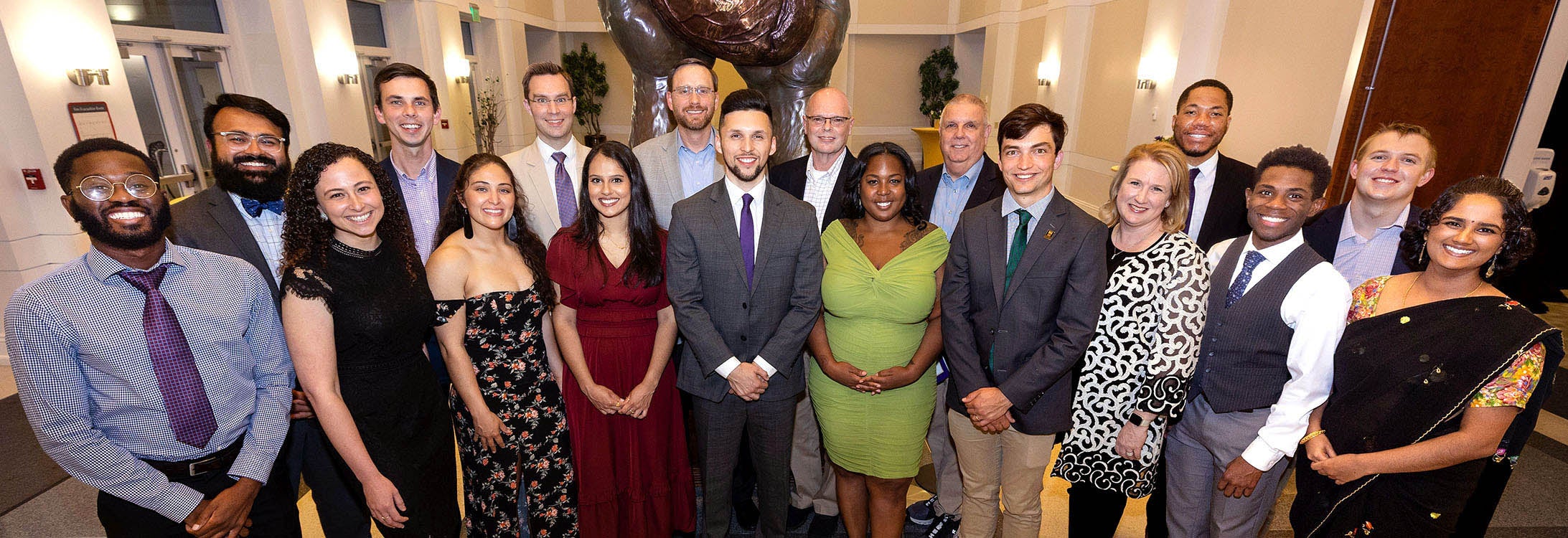 Current and past Brody Scholars gathered to celebrate the 40th anniversary of the Brody Scholars program.