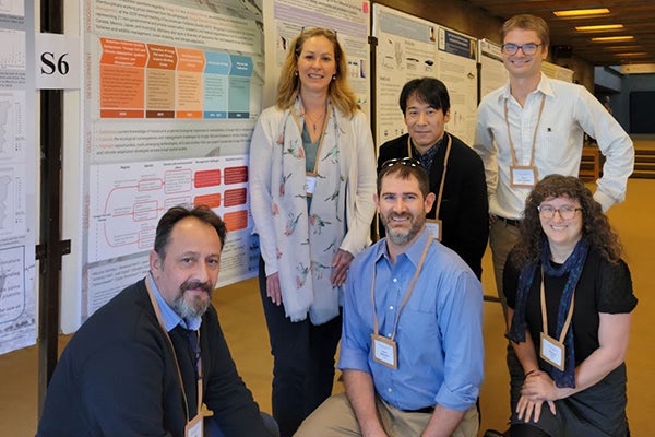 Along with Dr. Rebecca Asch, Dr. Farisal Bagsit, left, an alumnus of ECU’s Coastal Resource Management Ph.D. program, renamed the Integrated Coastal Sciences Ph.D. program, attended the Small Pelagic Fish Symposium held in Lisbon, Portugal, Nov. 7-12, 2022, where she presented a chapter of her dissertation research. 