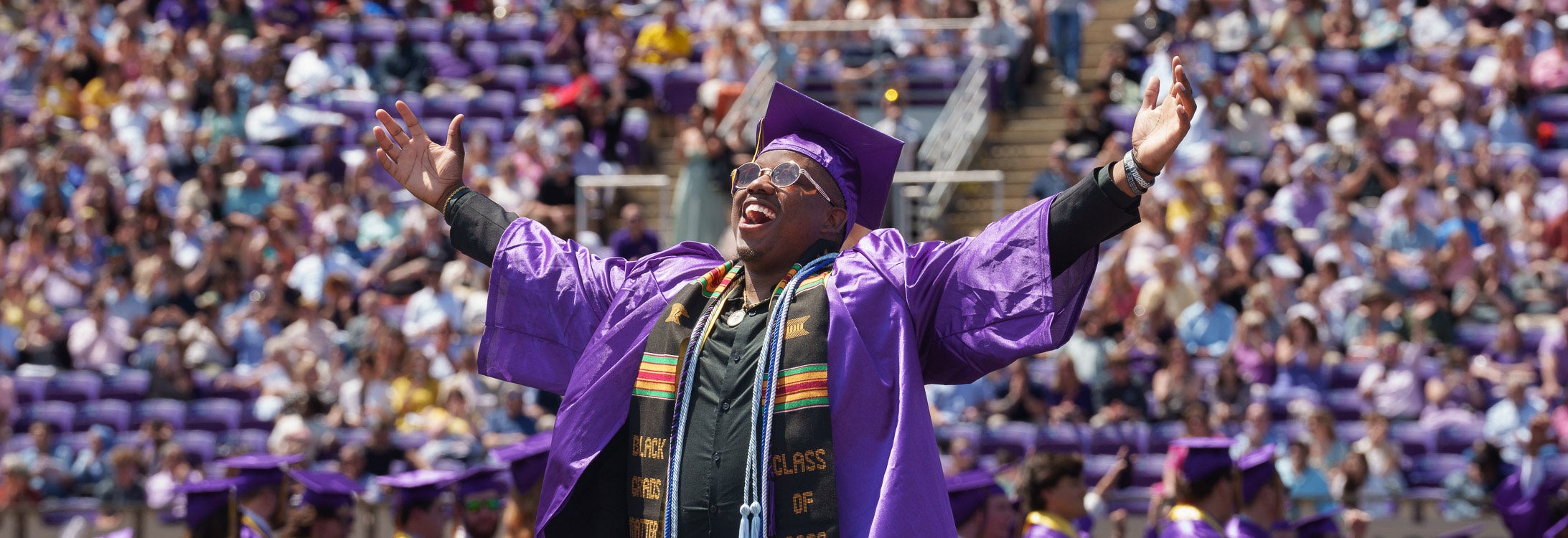 East Carolina University celebrated the graduation of the Class of 2023 Friday in Dowdy-Ficklen Stadium.