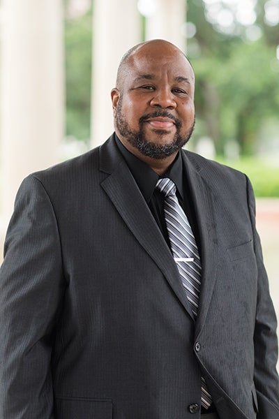 Headshot of new COE Dean André Green